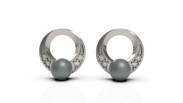 earring 29 3D प्रिंट मॉडल .c4d .max .obj .3ds .fbx .stl .blend 