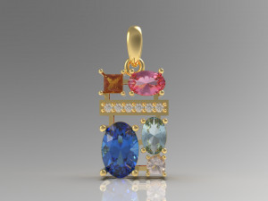 pendant 54 Modello di stampa 3D