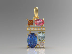 pendant 54 3D Print Model