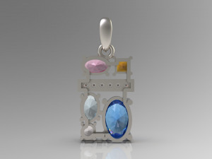 pendant 54 Modello di stampa 3D
