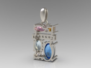pendant 54 Modello di stampa 3D