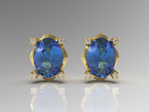 earring 36 3D Принт Модель