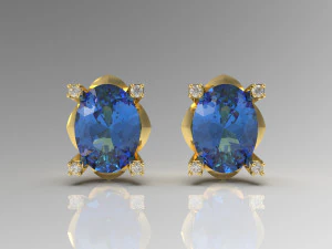 earring 36 3D Print Model