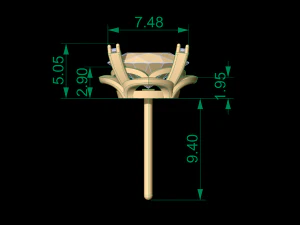 earring 36 3D Print Model