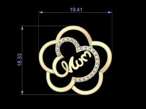 pendant 44 Modelo de Impressão 3D