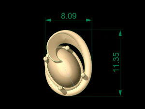 pendant 45 3D Print Model