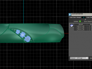 woman band ring 85 Modello di stampa 3D