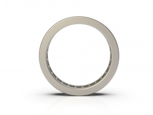 woman band ring 86 3D Принт Модель