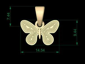 pingente 49 Modelo de Impressão 3D