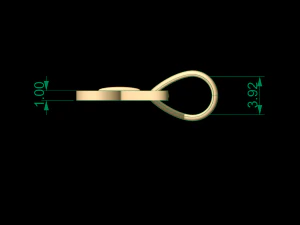 pingente 49 Modelo de Impressão 3D