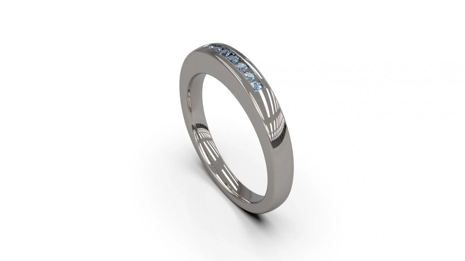 woman band ring 88 3D Print Model .c4d .max .obj .3ds .fbx .stl .blend 
