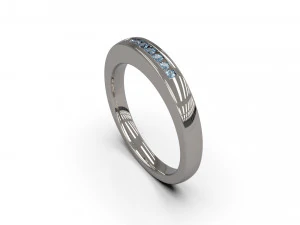 жіноча каблучка 88 3D Принт Модель