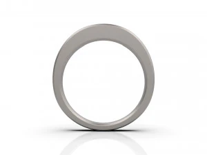 woman band ring 88 3D Print Model