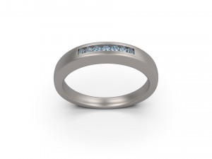 woman band ring 88 Model Cetak 3D
