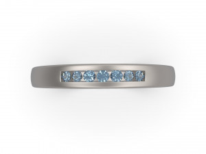 woman band ring 88 Model Cetak 3D