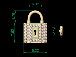 pendant 50 3D प्रिंट मॉडल