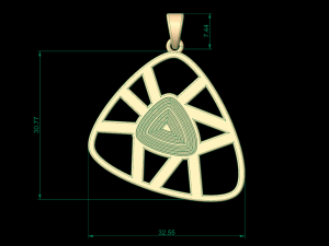 pendant 51 Modello di stampa 3D