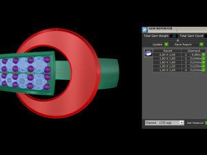 woman wedding ring 93 Modello di stampa 3D