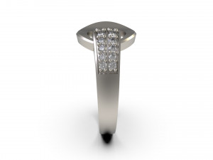 woman wedding ring 93 Modello di stampa 3D