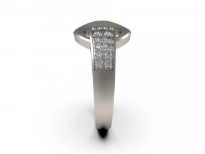 woman wedding ring 93 3D Print Model