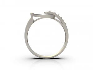 woman wedding ring 93 3D Print Model