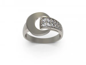 woman wedding ring 93 3D Print Model