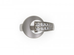 woman wedding ring 93 Modello di stampa 3D
