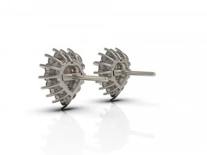 heart earring 33 3D Print Model