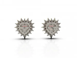 heart earring 33 3D Print Model