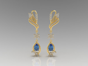 earring 34 3D Print Model