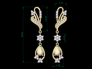 earring 34 Modelo de impresión 3D