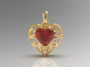 pendant 53 3Dプリントモデル