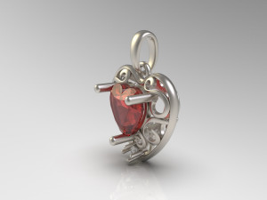 pendant 53 3Dプリントモデル