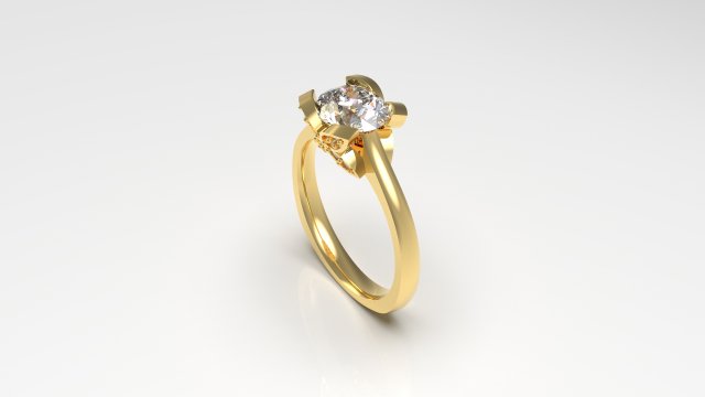 woman solitaire ring 97 Modèles 3D en vedette .c4d .max .obj .3ds .fbx .stl .blend 