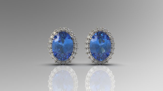 earring 35 Modelo de Impressão 3D .c4d .max .obj .3ds .fbx .stl .blend 