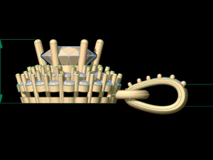 pendant 55 3D Print Model
