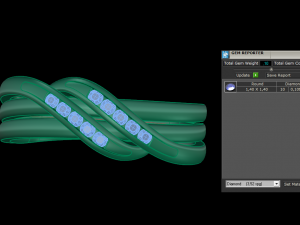 woman band ring 100 Modelo de Impressão 3D