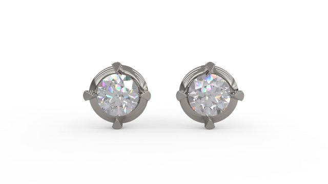 earring 37 3D Print Model .c4d .max .obj .3ds .fbx .stl .blend 