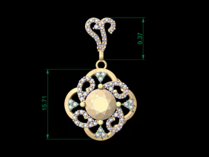 pendant 57 3D Print Model