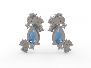 earring 38 Model Cetak 3D