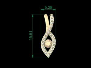 pendant 58 3D Print Model