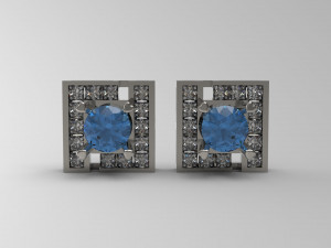 earring 40 Model Cetak 3D
