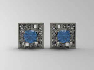 orecchino 40 Modello di stampa 3D