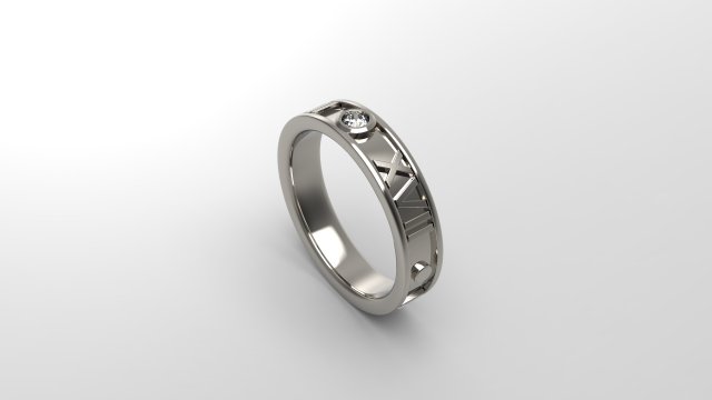 man band ring 27 3Dプリントモデル .c4d .max .obj .3ds .fbx .stl .blend 