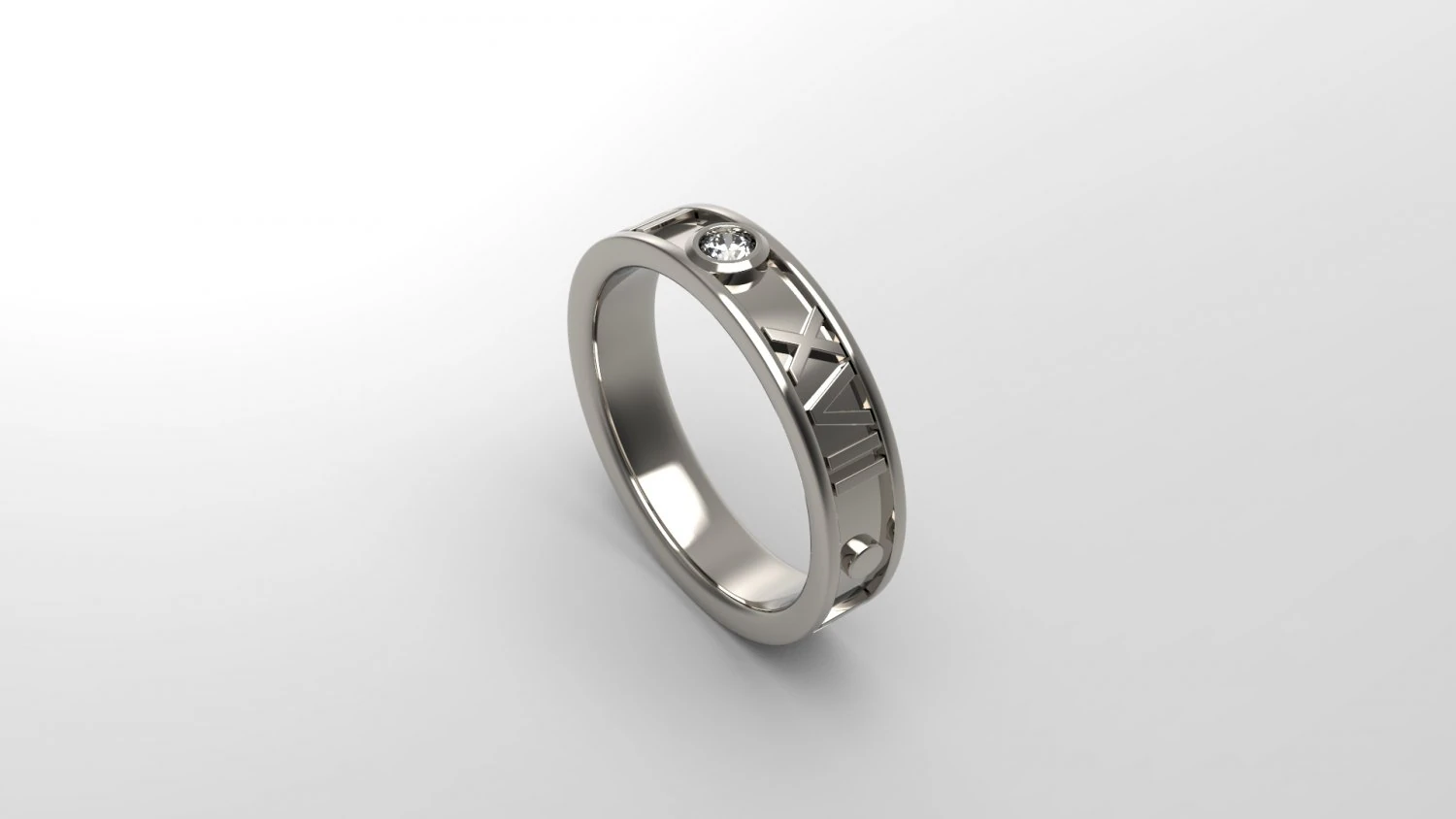 man band ring 27 3D Print Model .c4d .max .obj .3ds .fbx .stl .blend 