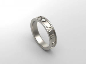 man band ring 27 3D Print Model