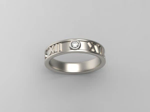 man band ring 27 3D Print Model