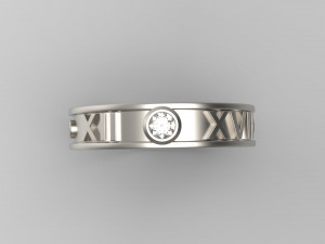 man band ring 27 3Dプリントモデル