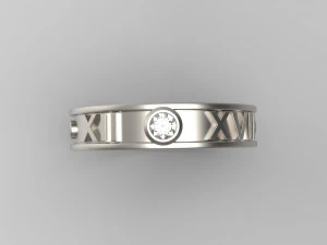 man band ring 27 3D Print Model