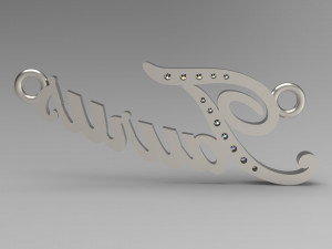 pendant 60 3D Print Model